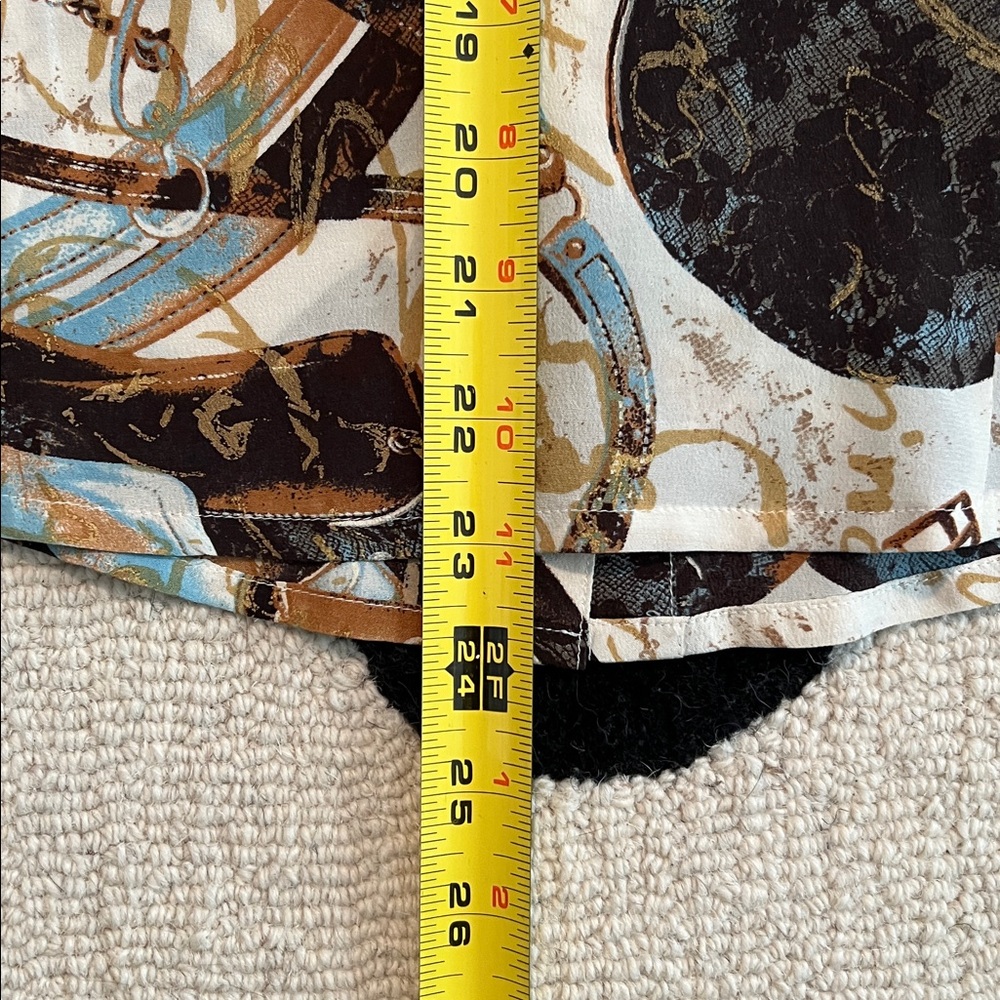 Escada Multicolor Equestrian Blouse - image 8